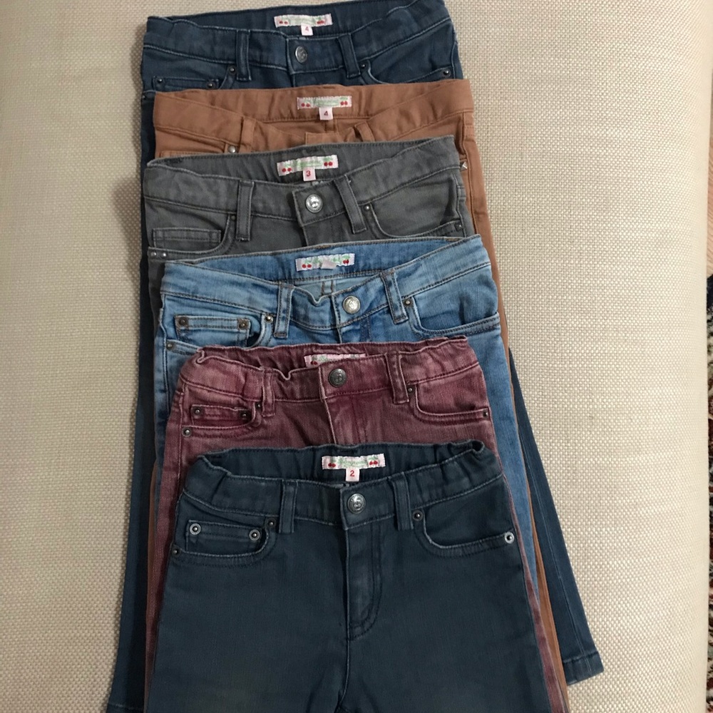 Bonpoint girls jeans various colors sizes 2-4Y NEW